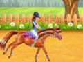 Spiel Pferdepflege und Reiten Online