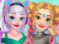 Spiel Elsa und Rapunzel: Zukunftsmoden Online