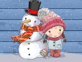 Spiel Winter-Puzzle Online