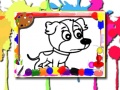 Spiel Hunde Malbuch Online