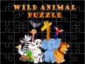 Spiel Puzzle mit wilden Tieren Online