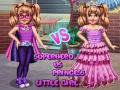 Spiel Kleines Mädchen Superheldin gegen Prinzessin Online