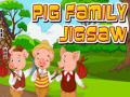 Spiel Schweinefamilie Puzzle Online