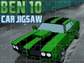 Spiel Ben 10: Auto-Puzzle Online