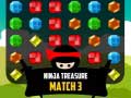 Spiel Ninja Schatz Match 3 Online