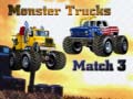 Spiel Monster Trucks Match 3 Online