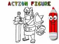 Spiel Zurück zur Schule: Actionfiguren Ausmalen Online