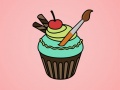 Spiel Leckere Cupcake Ausmalen Online