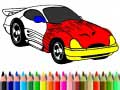 Spiel Zurück zur Schule: Muscle Car Ausmalen Online