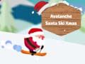 Spiel Lawine Santa Ski Weihnachten Online