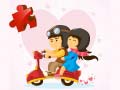 Spiel Valentinstag-Puzzle Online