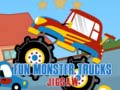 Spiel Spaß Monster-Truck-Puzzle Online