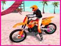 Spiel Motocross Strand Stunt Sprünge Online