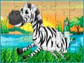 Spiel Glückliche Tiere Puzzle Online