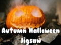 Spiel Herbst Halloween Puzzle Online