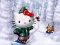 Spiel Hello Kitty Weihnachts-Puzzle Online