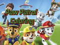 Spiel Paw Patrol Ausmalen Online