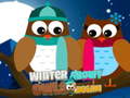 Spiel Winterliche Schneeeulen-Puzzle Online