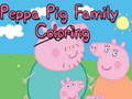 Spiel Peppa Pig Familienmalbuch Online