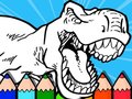 Spiel Dinosaurier Ausmalen für Kinder Online