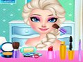 Spiel Elsa: Kleid Dekorieren und Make-up Online