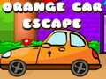 Spiel Orangenes Auto Flucht Online