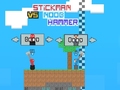 Spiel Stickman gegen Noob Hammer Online