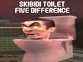 Spiel Skibidi Toilet Fünf Unterschiede Online