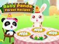 Spiel Rezepte des Baby-Panda-Waldes Online