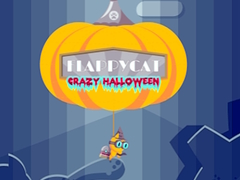 Spiel FlappyKatze Verrücktes Halloween Online