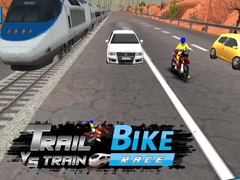 Spiel Trailbike gegen Zugrennen Online