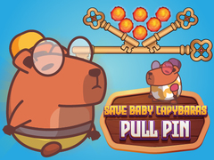 Spiel Rette die Baby-Capybaras Pull Pin Online