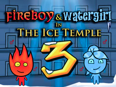 Spiel Fireboy und Watergirl 3: Der Eistempel Online