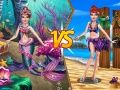 Spiel Meerjungfrau gegen Prinzessin: Outfit Online