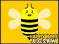 Spiel Fröhliche Bienen Puzzle Online