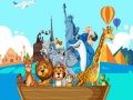 Spiel Verrückte Freunde reisen um die Welt: Puzzle Online