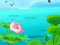 Spiel Lotusblumen-Rutsche Online