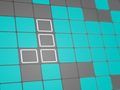 Spiel Türkise Blöcke Online