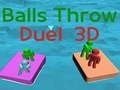 Spiel Bälle Wurf Duell 3D Online