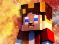 Spiel Blockige Feuerwelt Online
