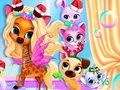 Spiel Haustierpflege-Blasenparty Online