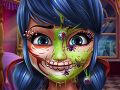Spiel Punkte-Mädchen Halloween-Make-up Online