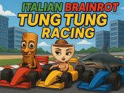 Spiel Italienische Brainrot Tung Tung Racing Online