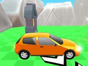 Spiel Obby: Training mit dem Auto Online