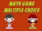 Spiel Mathematikspiel mit Mehrfachauswahl Online