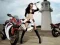 Spiel Motorrad und Mädchen Puzzle Online