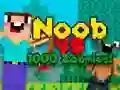 Spiel Noob gegen 1000 Zombies Online