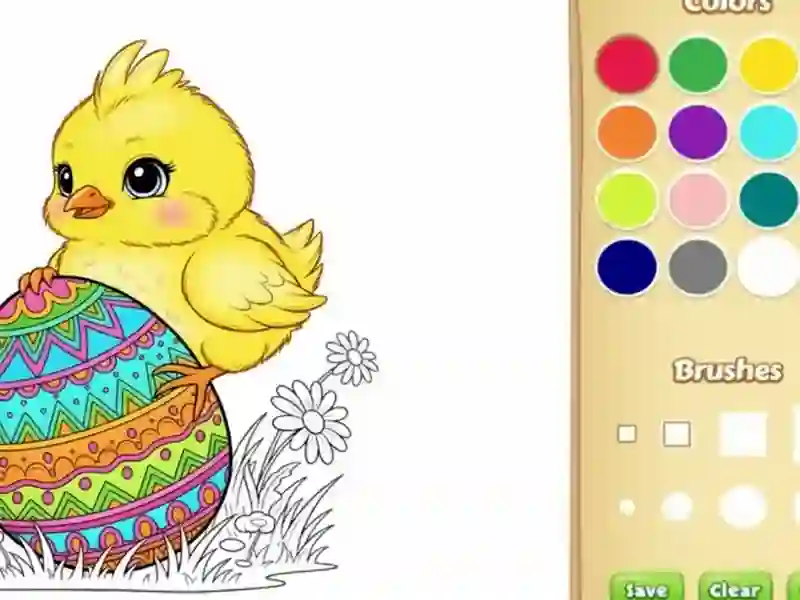 Spiel Ostermalbuch für Kinder Online