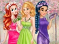 Spiel Farben der Frühlingsprinzessinnenkleider Online