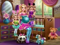 Spiel Barbie mit Zwillingen Online